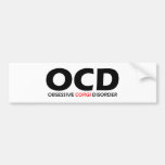 OCD - Obsessive Corgi Disorder Bumper Stickers