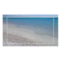 Ocean and Sea Shells Business Card Template