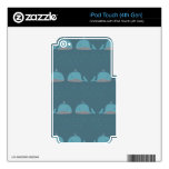 Ocean and Whale Print Skin For iPod Touch 4G