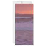 Ocean at sunset rack cards