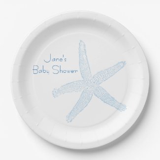 Ocean Baby Shower Plates (boy)