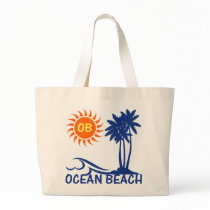Ocean Beach Tote Bag