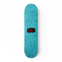 Ocean blue bang skateboard