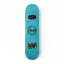 Ocean blue dude skateboards