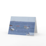 Ocean boats Card cards