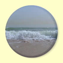 Ocean Breeze - Beach in Kuwait magnets