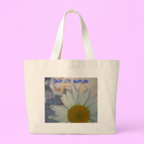 Ocean City Beach Tote bags