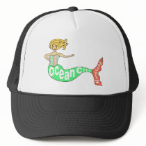 Ocean City, Maryland Mermaid Trucker Hat