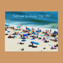 Ocean city md postcards