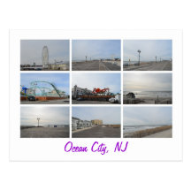 Ocean City NJ Postcards