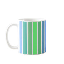 Ocean Colors Stripe Mugs