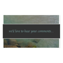 Ocean Comments Card Business Card