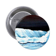 Ocean Dreams II - CricketDiane Ocean Waves Art Pin