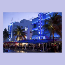 Ocean Drive, South Beach, Miami Beach, 2 posters
