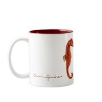 Ocean Equines Mug by thomglace Ocean Equines Mug