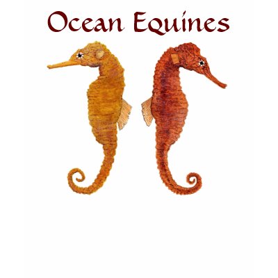 Ocean Equines Top T-shirts by thomglace