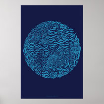 ocean family circle large print