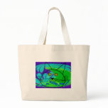 Ocean Fearing Cat Poster --Whimisical Bags