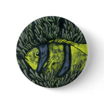 Ocean Fish Pinback Buttons