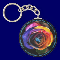 Ocean Flower Keychain
