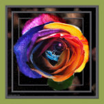 Ocean Flower Poster