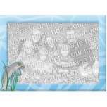 Ocean Fun Dolphin Picture Frame Acrylic Cut Out