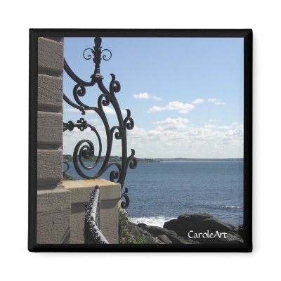 Ocean Gate Magnet by GreenGardenGates