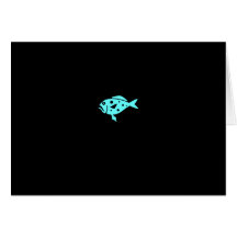 Ocean Glow_Aqua Blue Grouper Card