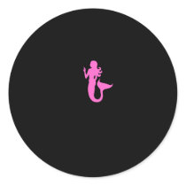 Ocean Glow_Pink Mermaid Sticker