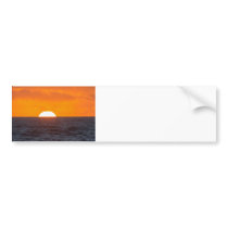 Ocean-Going Sunset Bumper Stickers