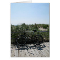 Ocean Grove NJ boardwalk bicycle Cards