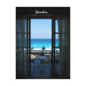 Ocean in Cancun, Mexico postcards