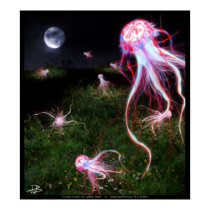 Ocean Invasion #6: Jellyfish Fields posters