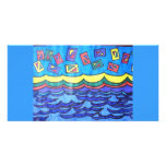 Ocean Kites Picture Card