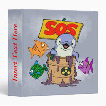 Ocean Life Earth Day Avery Binder binders