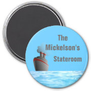Ocean Liner Stateroom Door Marker magnet