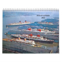 Ocean Liners 2012 Calendar