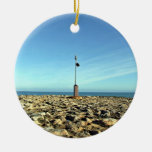 Ocean meets the sky christmas ornament