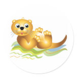 Ocean Otter Stickers