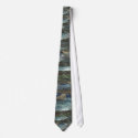 Ocean Painting Print Tie