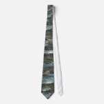 Ocean Painting Print Tie