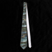 Ocean Painting Print Tie