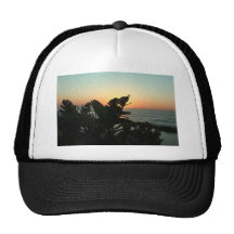 Ocean pic mesh hat