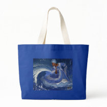 OCEAN QUEEN TOTE BAGS