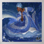 ocean queen YEMAYA Print