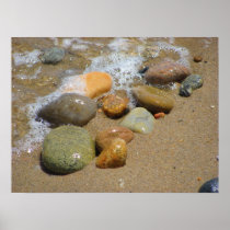 Ocean Rocks on Block Island Posters
