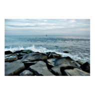 Ocean Rocks print