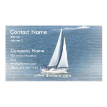 Ocean Sail Business Card business cards
