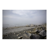 Ocean, Sand, and Fog fine art print