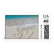 Ocean Sand Love (Large) stamp